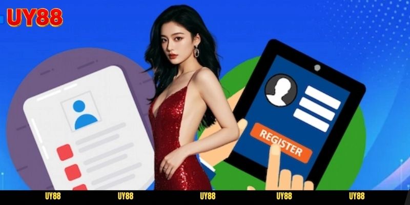 Trình tự tạo tài khoản khi thực hiện đăng ký UY88