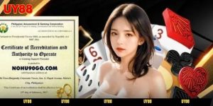 Giấy phép hoạt động UY88 minh chứng uy tín quốc tế